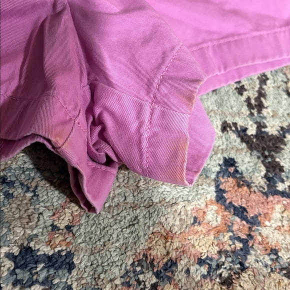 Women’s J. Crew chino shorts. Size 12 and color purple - Picture 6 of 8